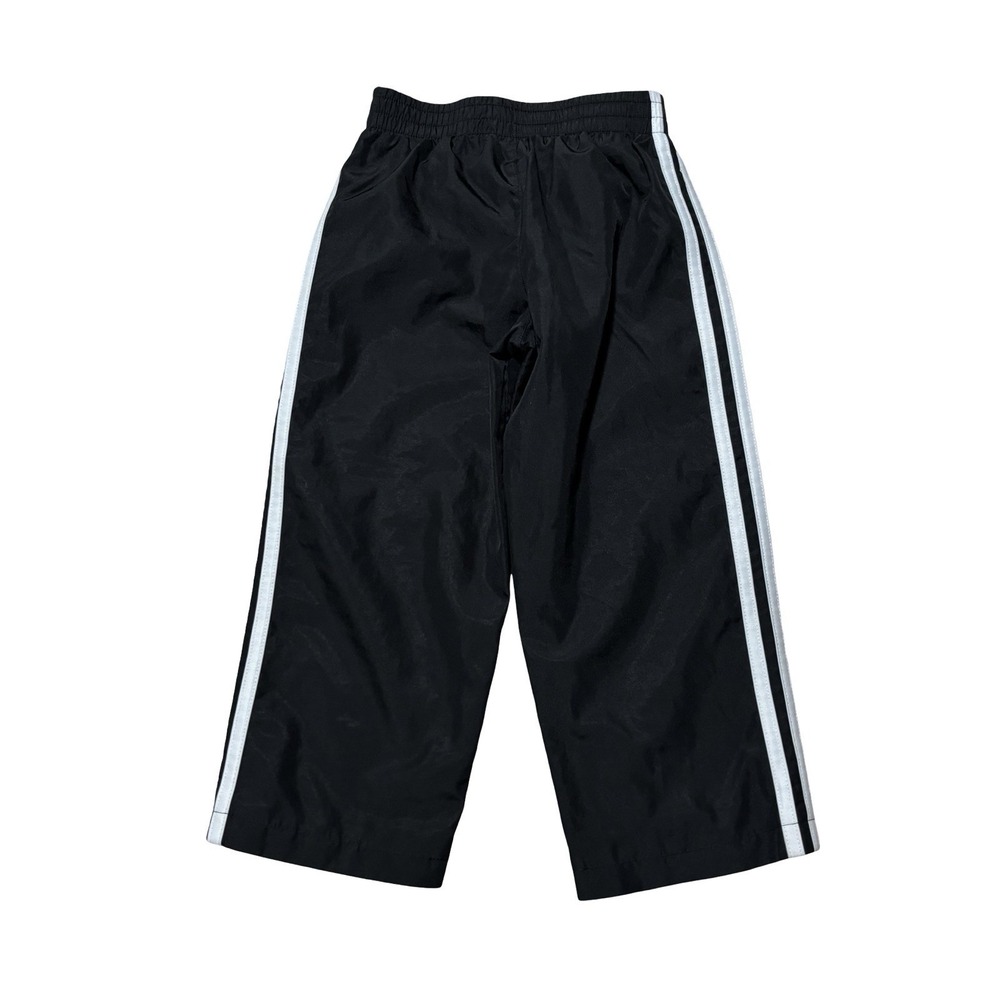 Adidas Toddler Boys Track Pants Striped Black / White Size 4T - 18 x 15 - Picture 2 of 4